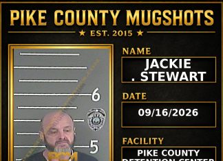 JACKIE . STEWART Pike County Kentucky arrest booking