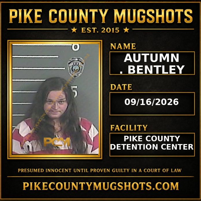 AUTUMN . BENTLEY AUTUMN . BENTLEY Pike County Kentucky arrest booking