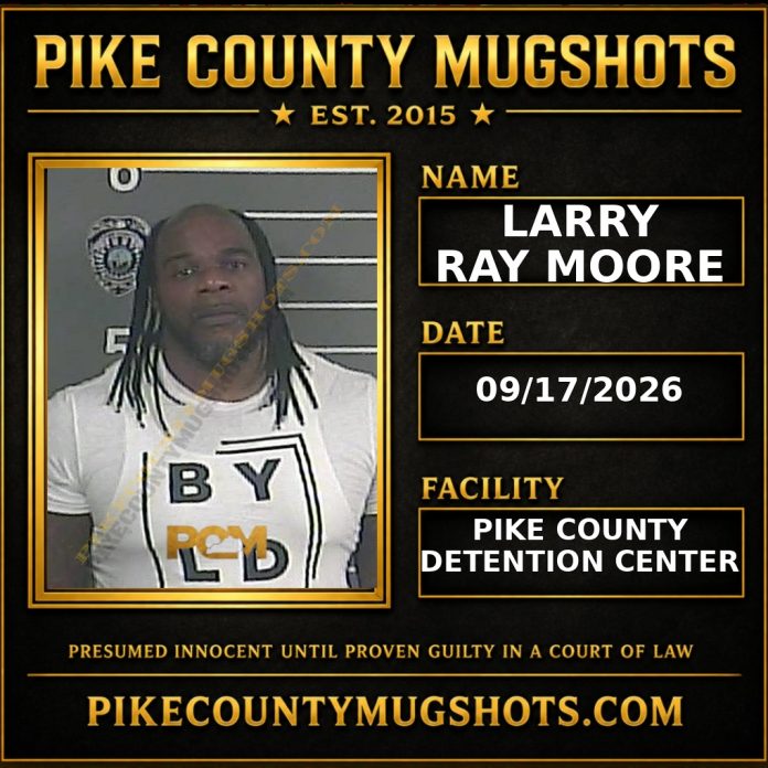 LARRY RAY MOORE Pike County Kentucky arrest booking