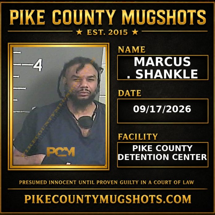 MARCUS . SHANKLE Pike County Kentucky arrest booking