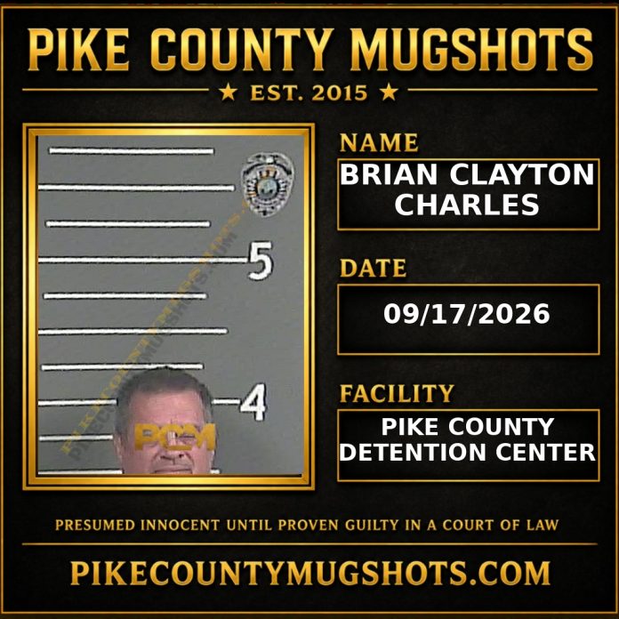 BRIAN CLAYTON CHARLES Pike County Kentucky arrest booking