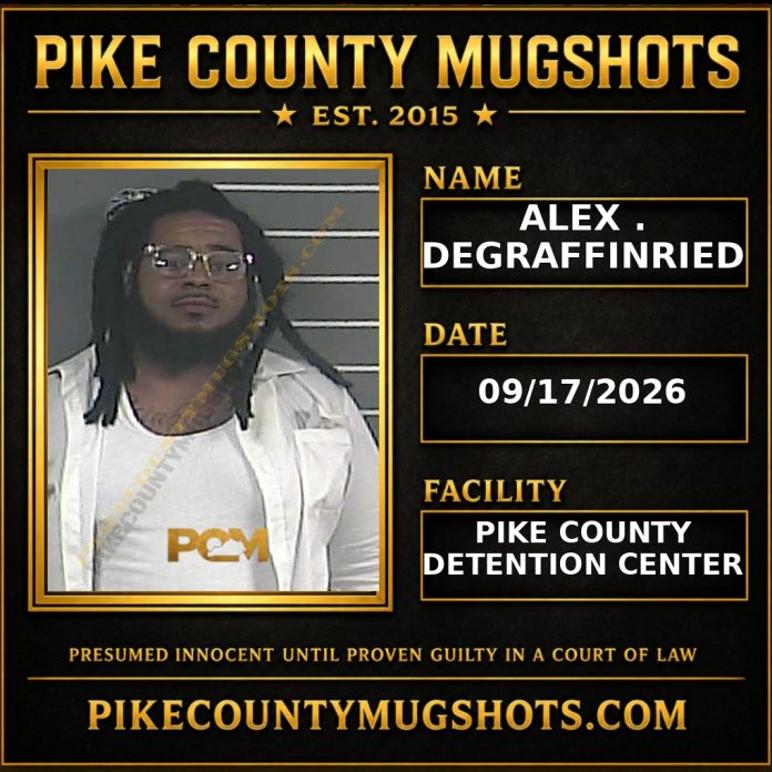 ALEX . DEGRAFFINRIED Pike County Kentucky arrest booking
