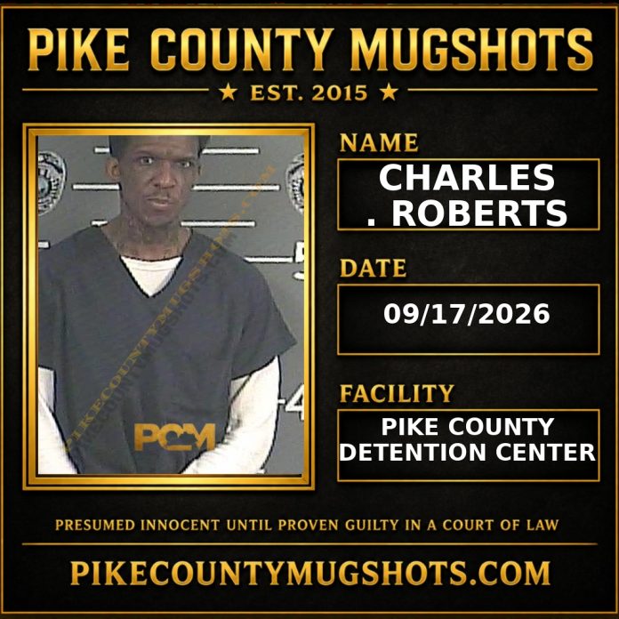 CHARLES . ROBERTS Pike County Kentucky arrest booking