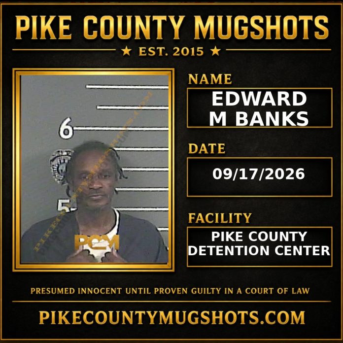EDWARD M BANKS Pike County Kentucky arrest booking