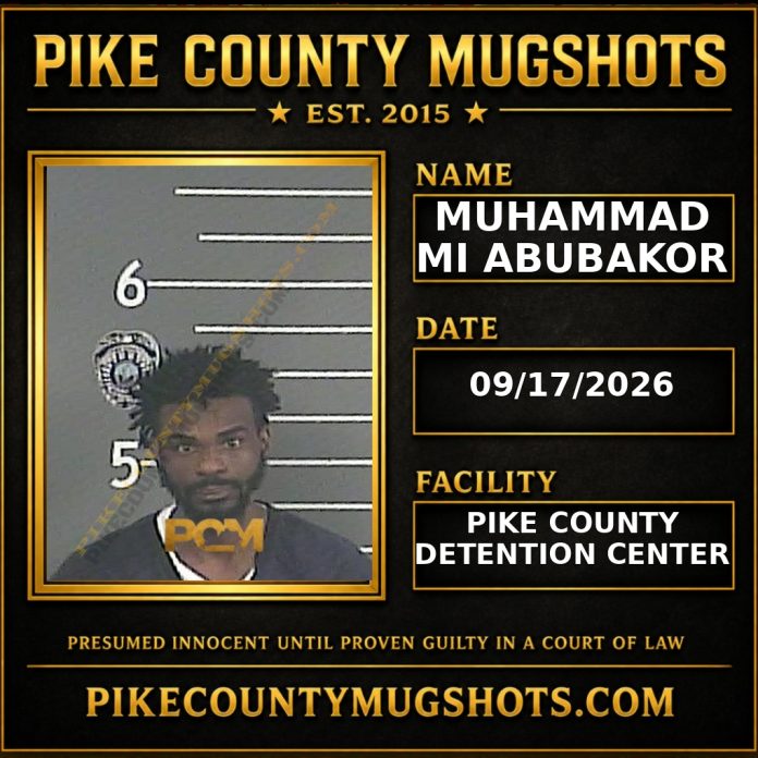MUHAMMAD MI ABUBAKOR Pike County Kentucky arrest booking