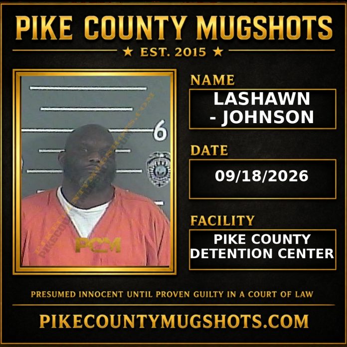 LASHAWN - JOHNSON Pike County Kentucky arrest booking