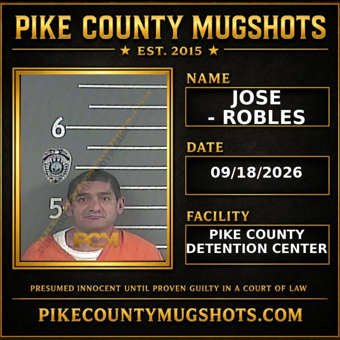 JOSE - ROBLES Pike County Kentucky arrest booking
