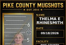 THELMA E RHINESMITH Pike County Kentucky arrest booking