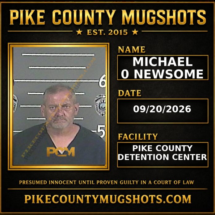 MICHAEL 0 NEWSOME MICHAEL 0 NEWSOME Pike County Kentucky arrest booking