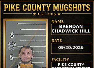BRENDAN CHADWICK HILL Pike County Kentucky arrest booking