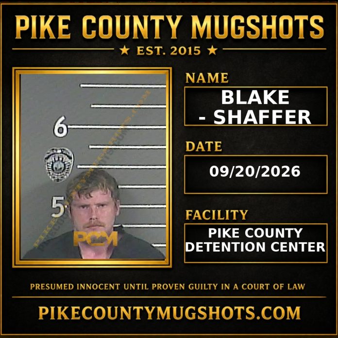 BLAKE - SHAFFER BLAKE - SHAFFER Pike County Kentucky arrest booking