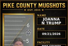 JOANNA N TRUMP Pike County Kentucky arrest booking