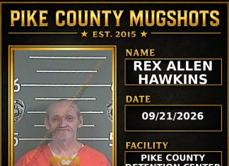 REX ALLEN HAWKINS Pike County Kentucky arrest booking