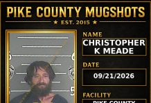CHRISTOPHER K MEADE Pike County Kentucky arrest booking