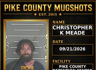 CHRISTOPHER K MEADE Pike County Kentucky arrest booking