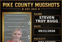 STEVEN TROY BUGG Pike County Kentucky arrest booking
