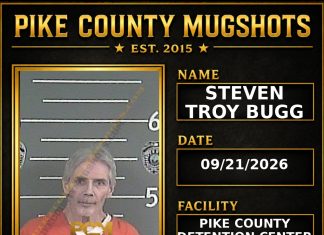 STEVEN TROY BUGG Pike County Kentucky arrest booking