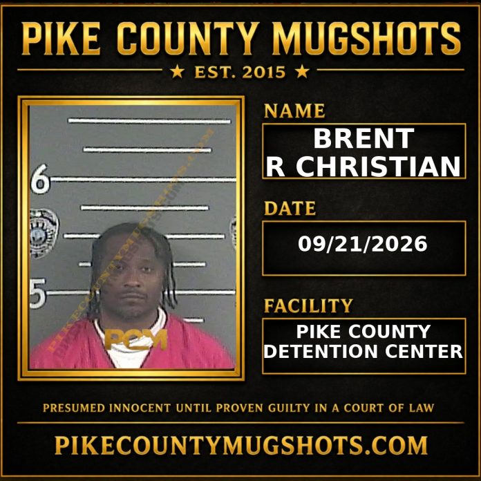 BRENT R CHRISTIAN Pike County Kentucky arrest booking