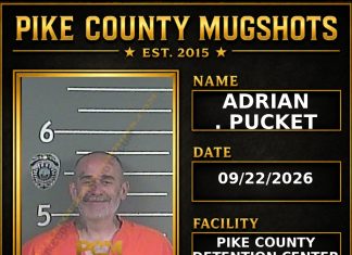ADRIAN . PUCKET Pike County Kentucky arrest booking