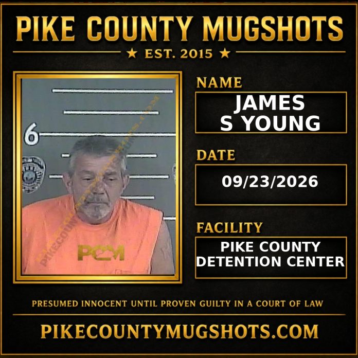 JAMES S YOUNG Pike County Kentucky arrest booking