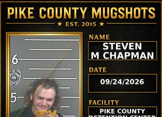 STEVEN M CHAPMAN Arrest Booking in Pike County Kentucky STEVEN M CHAPMAN Pike County Kentucky arrest booking