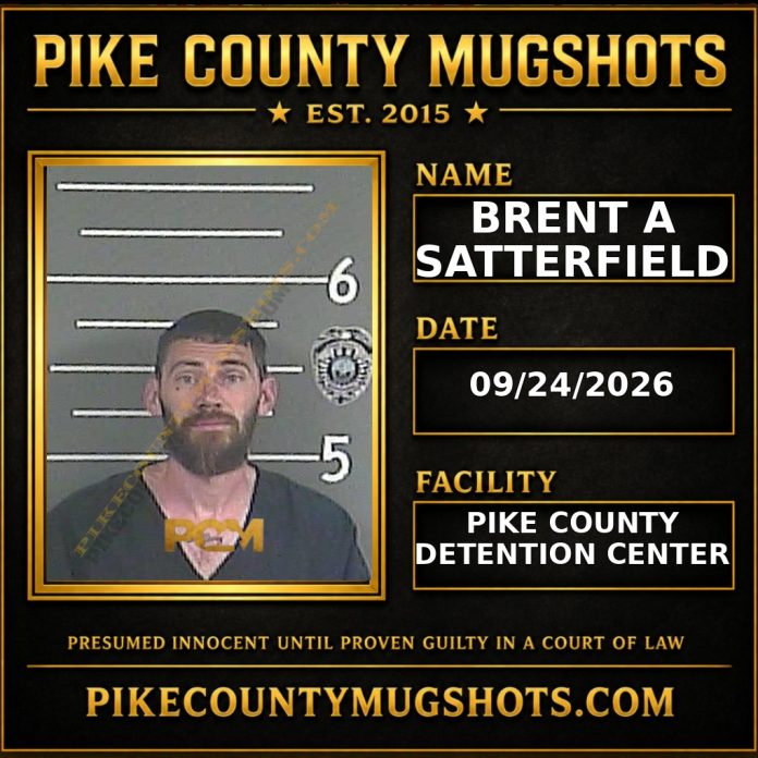 BRENT A SATTERFIELD BRENT A SATTERFIELD Pike County Kentucky arrest booking