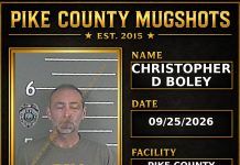 CHRISTOPHER D BOLEY Pike County Kentucky arrest booking
