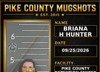 BRIANA H HUNTER Pike County Kentucky arrest booking