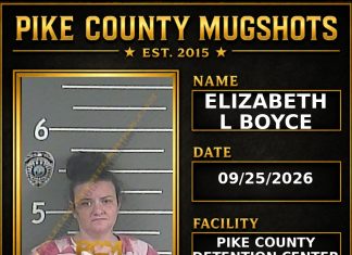 ELIZABETH L BOYCE Pike County Kentucky arrest booking