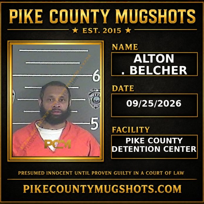 ALTON . BELCHER Pike County Kentucky arrest booking