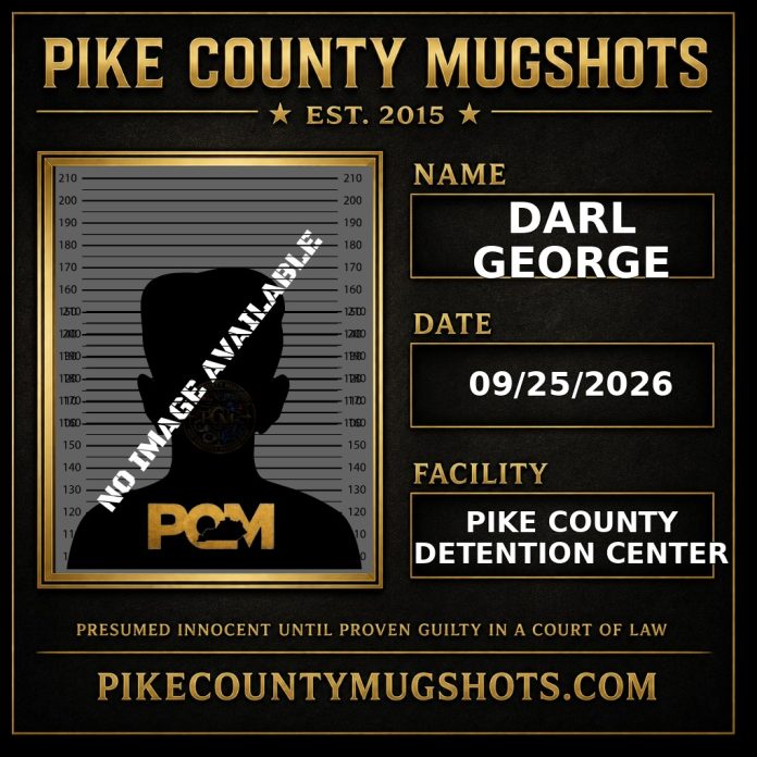 DARL GEORGE DARL GEORGE Pike County Kentucky arrest booking