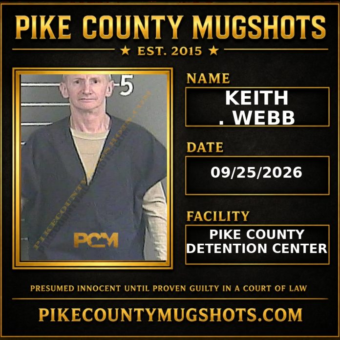 KEITH . WEBB Pike County Kentucky arrest booking