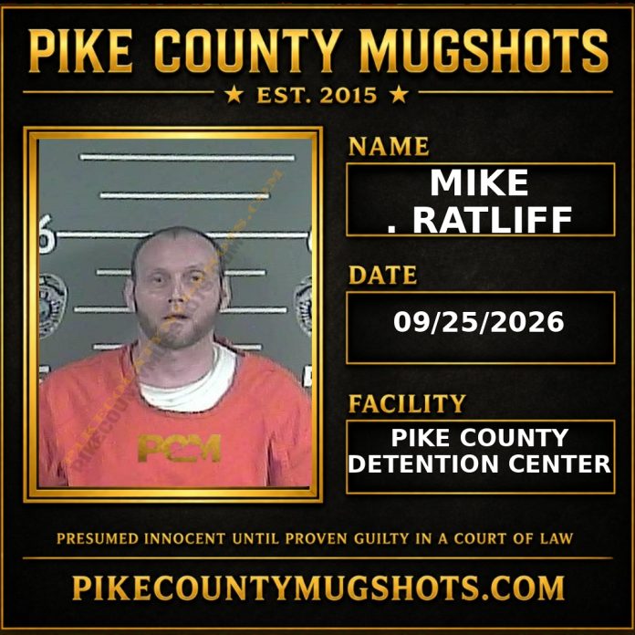MIKE . RATLIFF Pike County Kentucky arrest booking