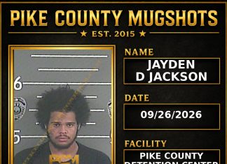 JAYDEN D JACKSON Pike County Kentucky arrest booking