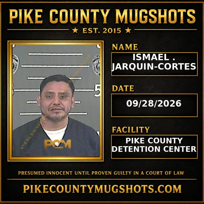 ISMAEL . JARQUIN-CORTES Pike County Kentucky arrest booking
