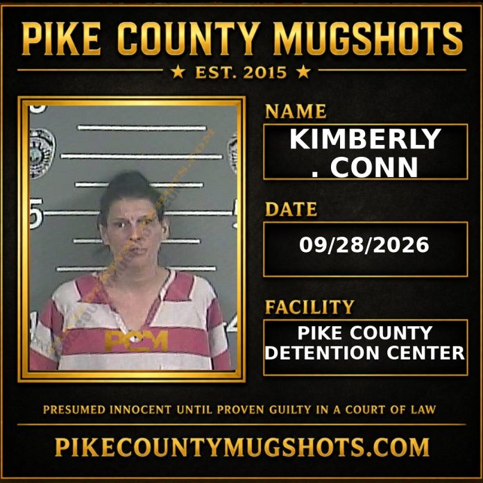 KIMBERLY . CONN Pike County Kentucky arrest booking