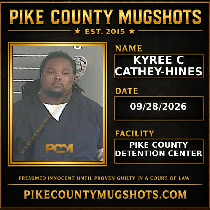 KYREE C CATHEY-HINES Pike County Kentucky arrest booking