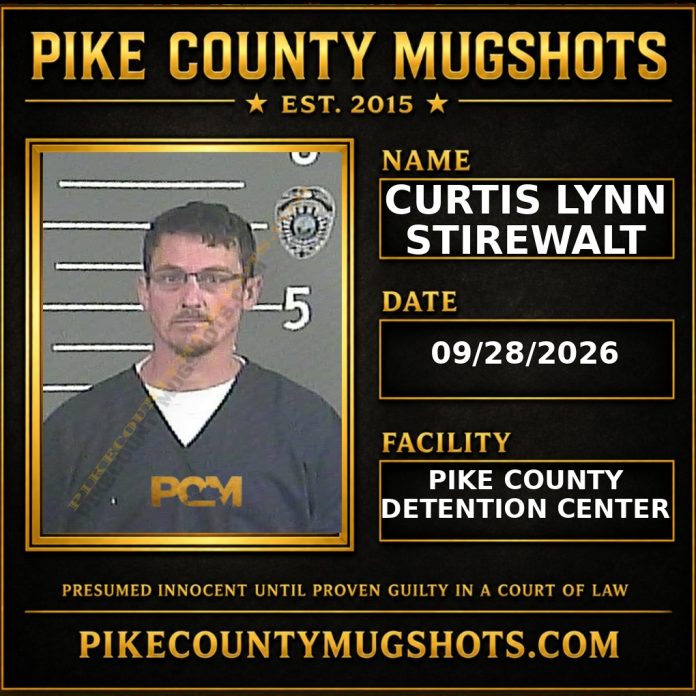 CURTIS LYNN STIREWALT Pike County Kentucky arrest booking