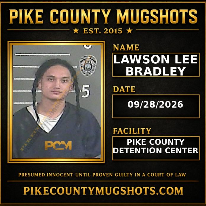 LAWSON LEE BRADLEY Pike County Kentucky arrest booking