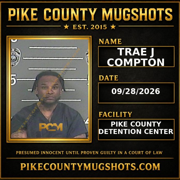TRAE J COMPTON Pike County Kentucky arrest booking