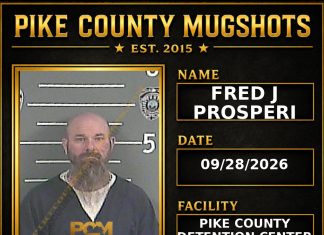 FRED J PROSPERI Pike County Kentucky arrest booking
