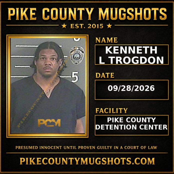 KENNETH L TROGDON Pike County Kentucky arrest booking