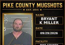 BRYANT K MILLER Pike County Kentucky arrest booking