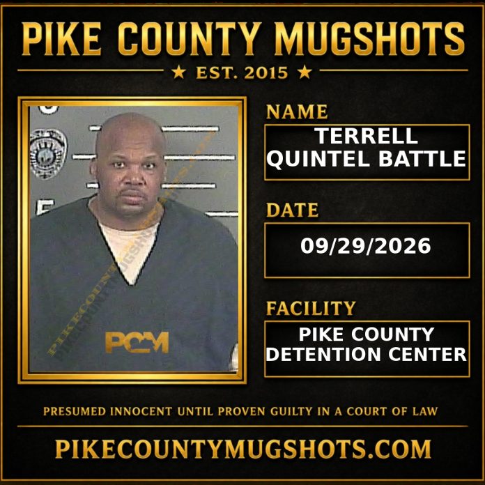 TERRELL QUINTEL BATTLE Pike County Kentucky arrest booking