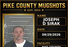 JOSEPH D SIRAK Pike County Kentucky arrest booking