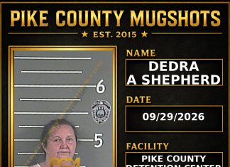 DEDRA A SHEPHERD Pike County Kentucky arrest booking