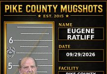 EUGENE RATLIFF Pike County Kentucky arrest booking