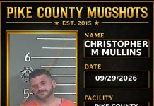 CHRISTOPHER M MULLINS Pike County Kentucky arrest booking