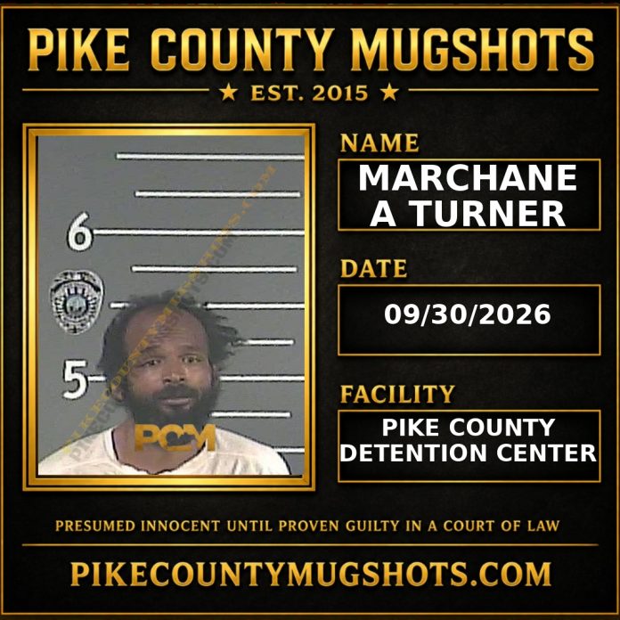 MARCHANE A TURNER Pike County Kentucky arrest booking