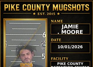 JAMIE . MOORE Pike County Kentucky arrest booking